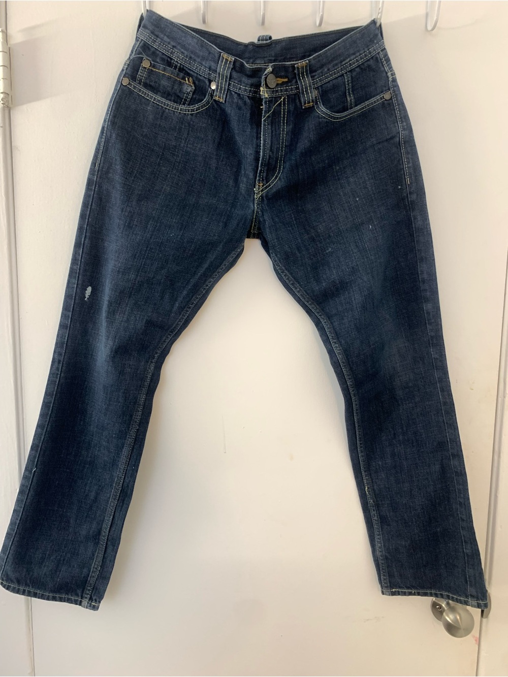 Levi's skinny 511 Jeans in Dark Blue Denim w33/L32